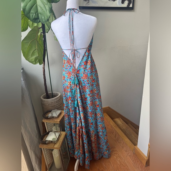 Sona Boho Halter Maxi Dress - Picture 2 of 8